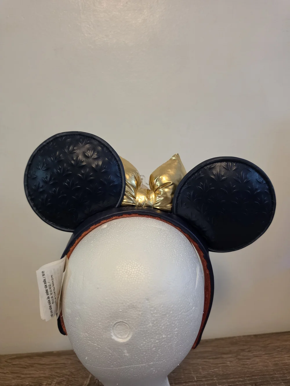 Thiana's Bayou Adventure Minnie Ears Headband - Navy & Gold
